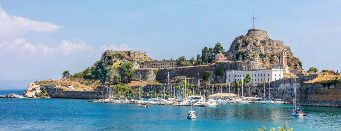 Sites & Bites: Corfu Old Town, Greek doughnuts and ouzo