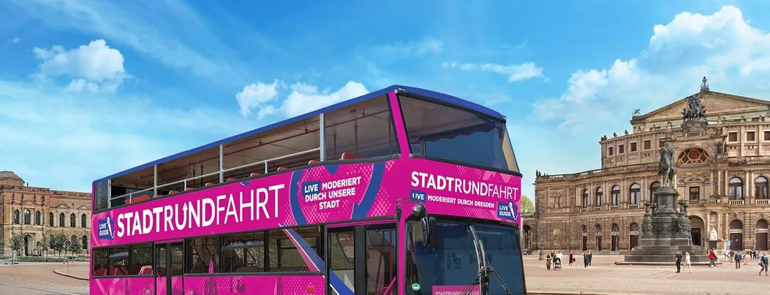 Grand city bus tour Dresden