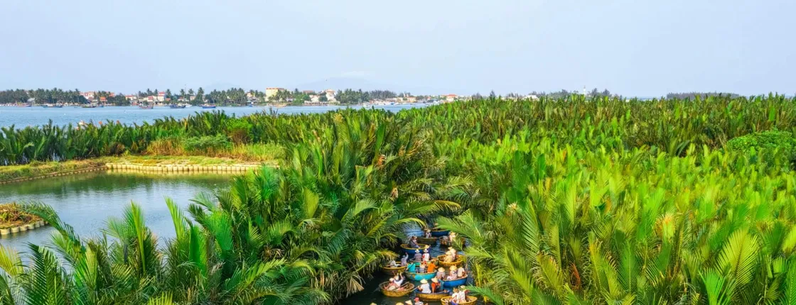 Coconut jungle and Hoi An city tour with flower lantern and dinner