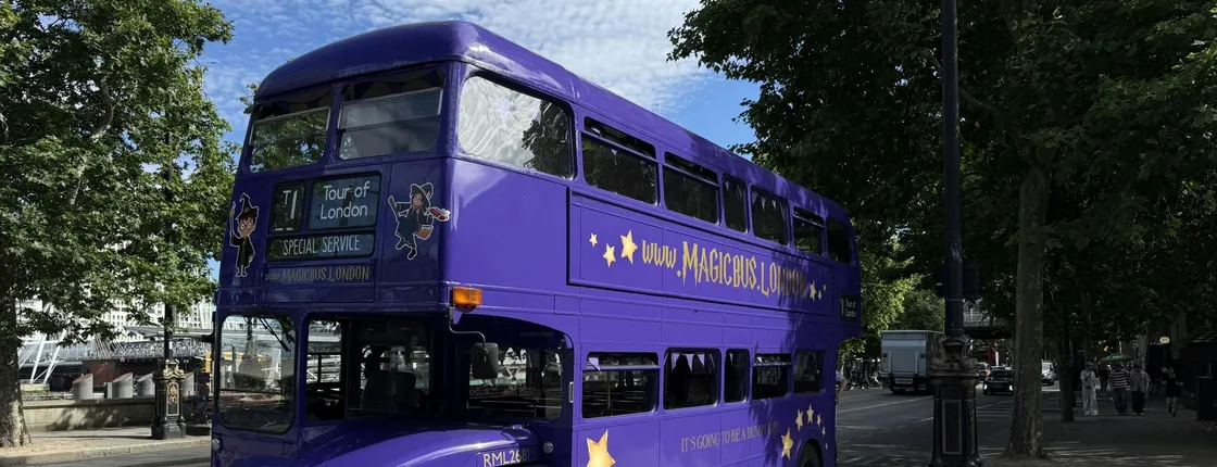Harry Potter bus tour of London