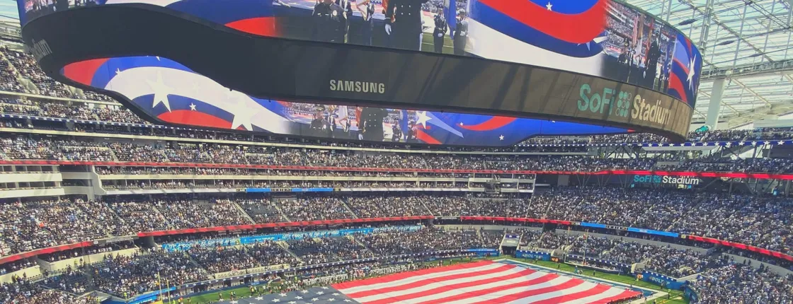 Los Angeles Chargers football game ticket at SoFi Stadium