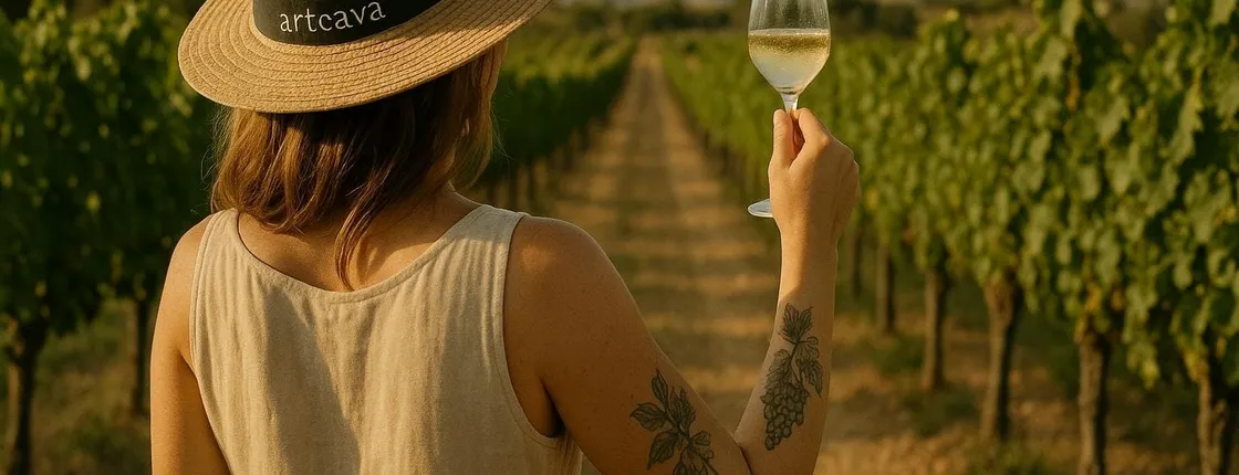 Penedès vineyard tour with wine tasting and cava-making workshop
