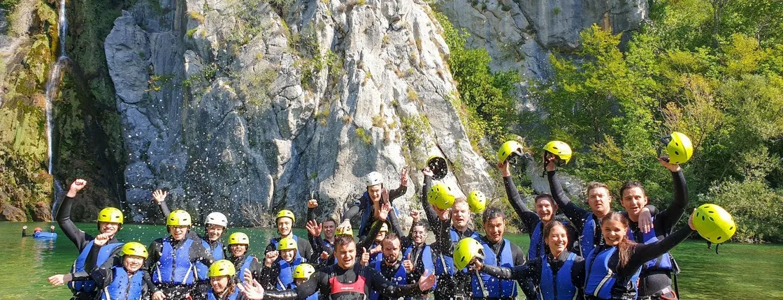 Cetina River basic canyoning adventure
