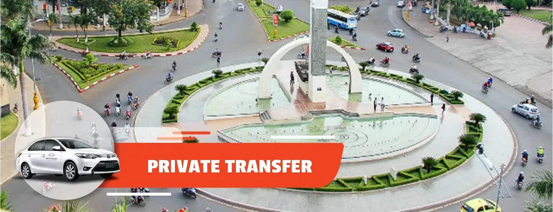 Buon Ma Thuot Airport to hotel one-way private transfer