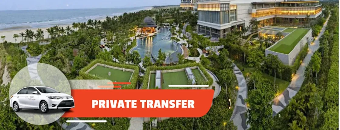 Private transfer between Hoi An and Vinpearl Nam Hoi An