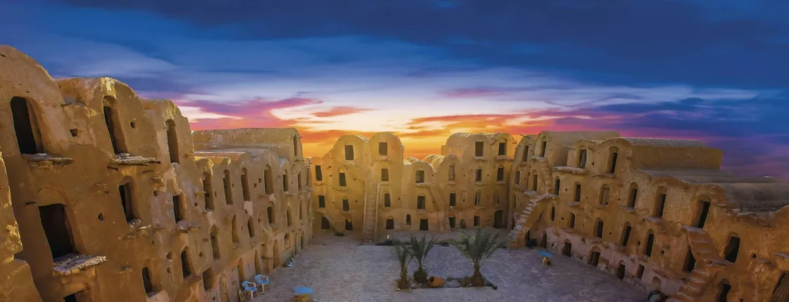 Tunisian Sahara villages and oasis overnight tour