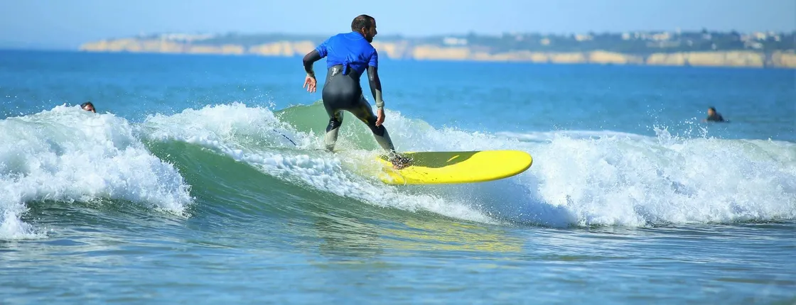 Surf lesson in Albufeira
