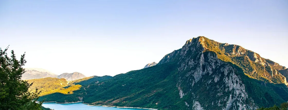 Bovilla Lake and Gamti Mountain hiking trip from Tirana