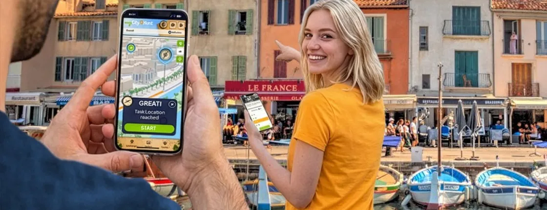 Self-guided digital scavenger hunt in Aix-en-Provence