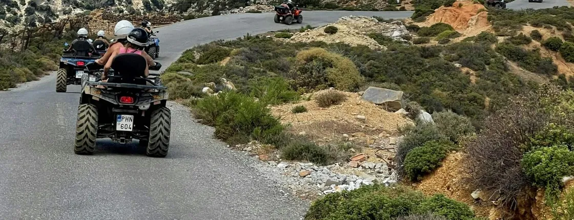 Quad Safari from Rethymno - Ticket Only