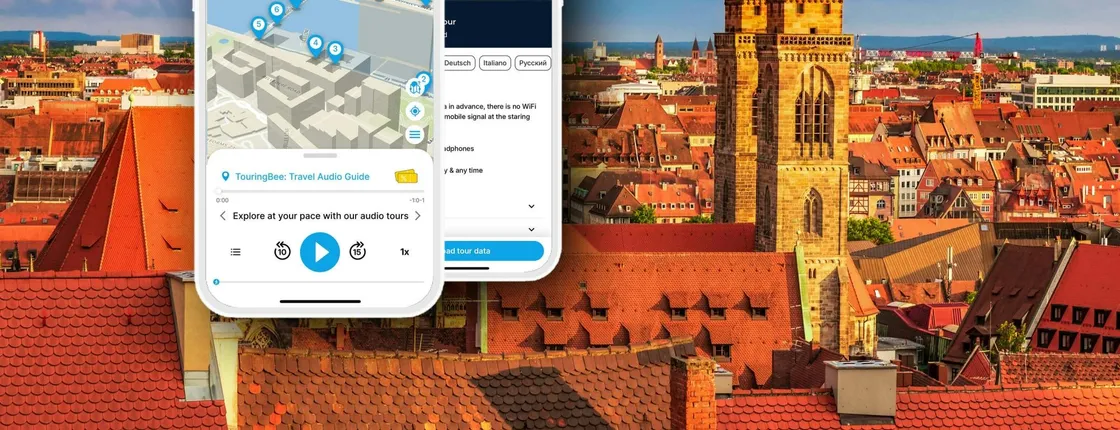 Nuremberg self-guided walking tour with audio app