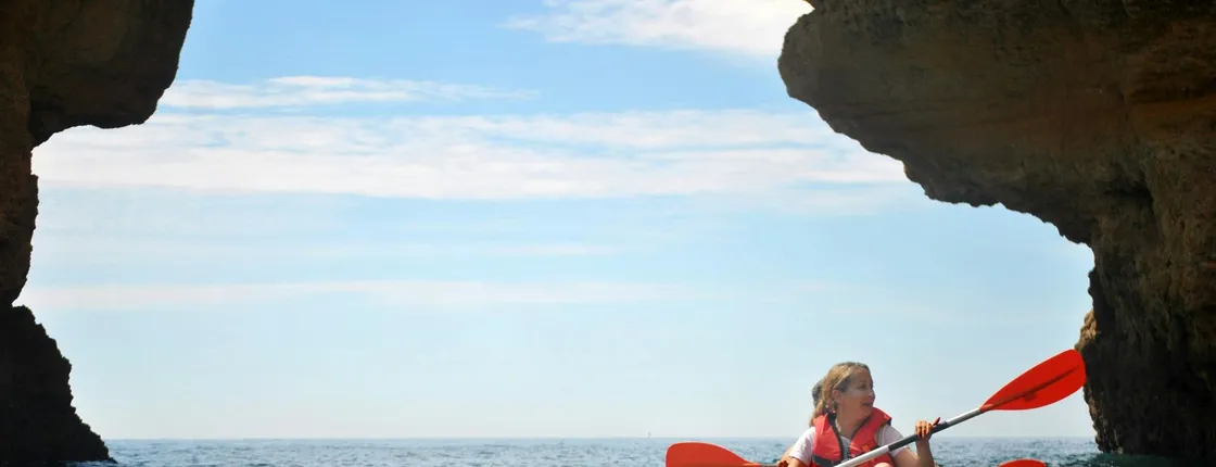 Kayak guided tour of the Benagil Caves