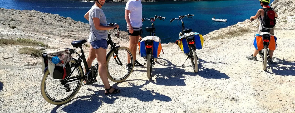 E-bike tour from Marseille to Calanques