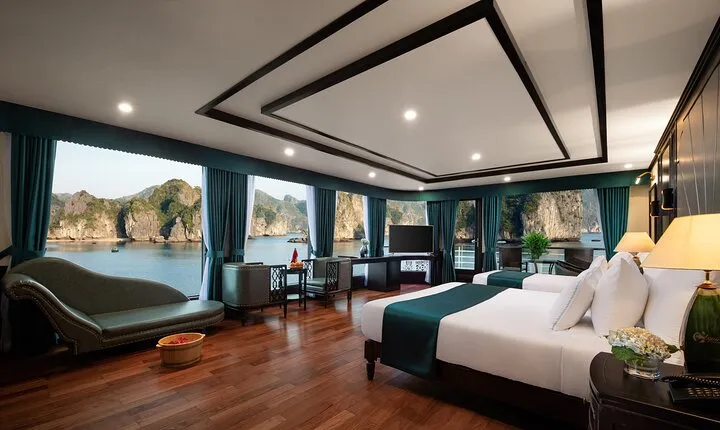 2-Day Luxury Halong Bay Aspira Cruise from Hanoi