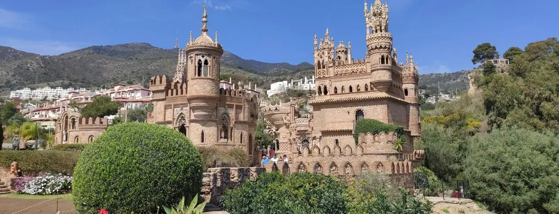 Colomares Castle and Mijas mystical tour in Andalusia