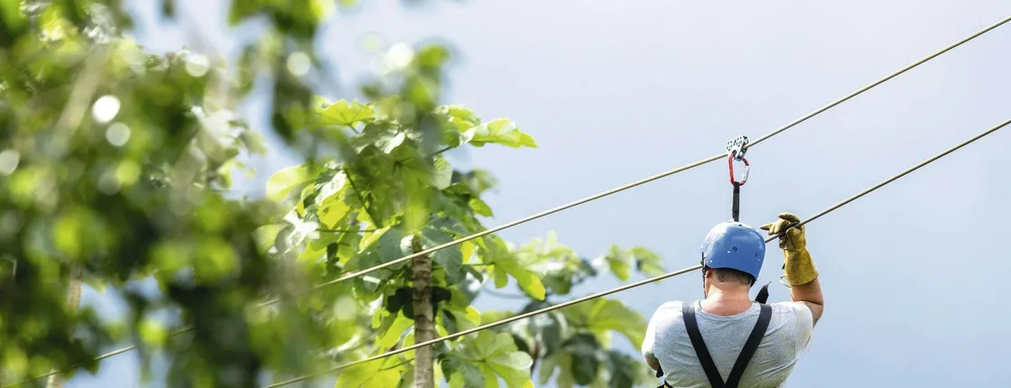 Erawan Patong Seaview Zipline experience