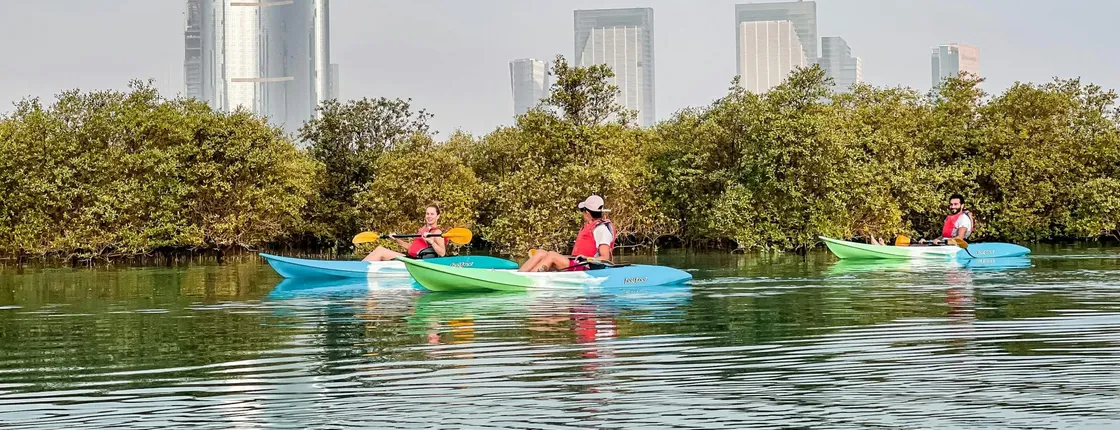 Reem Central Park guided kayak tour