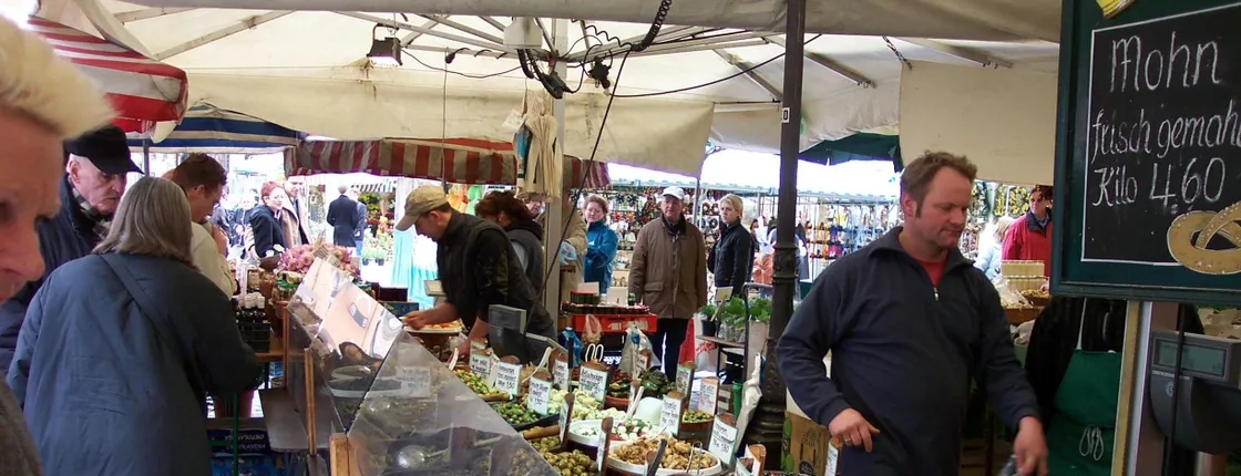 Bavarian food tour at Viktualienmarkt Munich