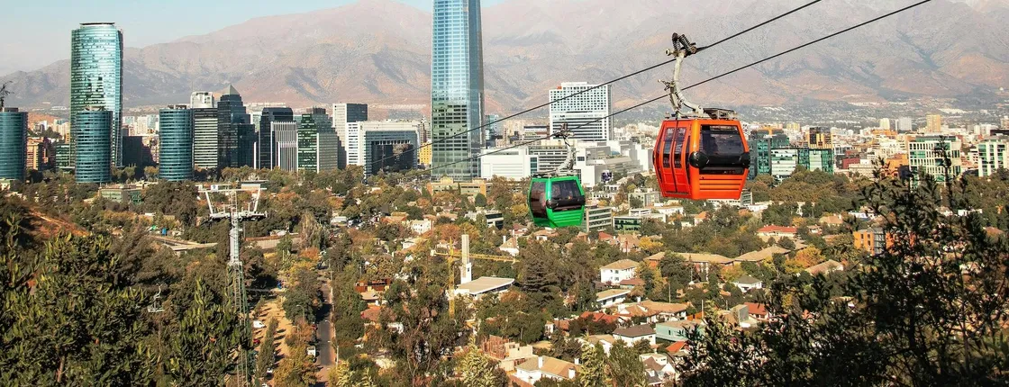 Private tour of Santiago with Bellavista, San Cristóbal and cable car