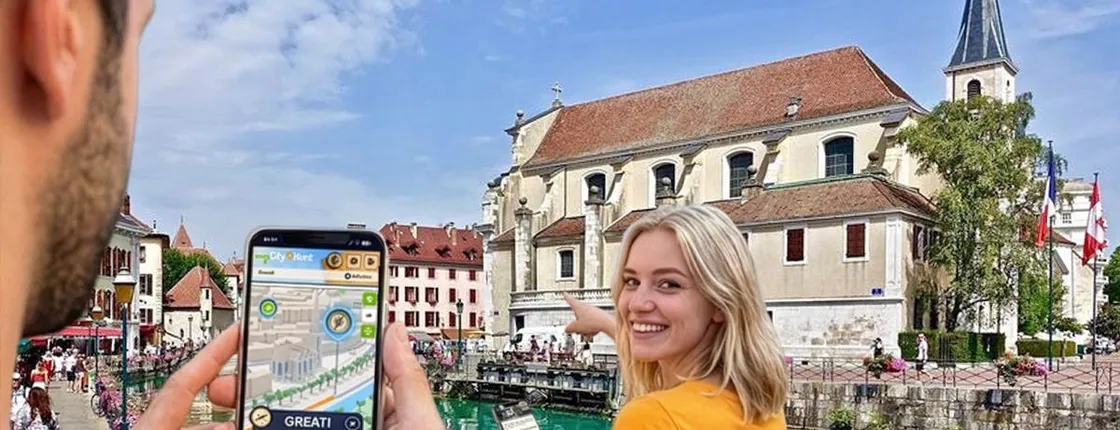 Self-guided digital scavenger hunt in Geneva
