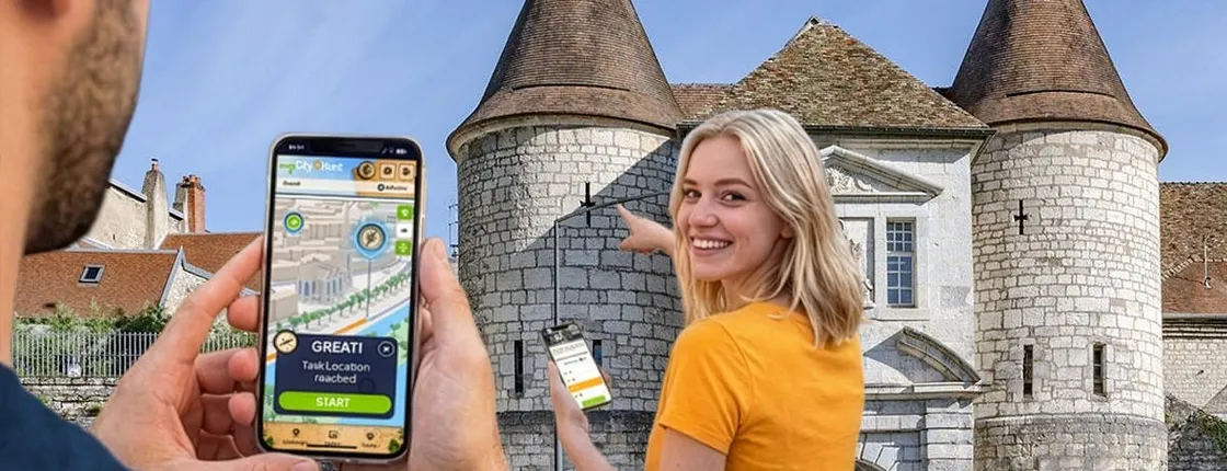 Self-guided digital scavenger hunt in Besancon