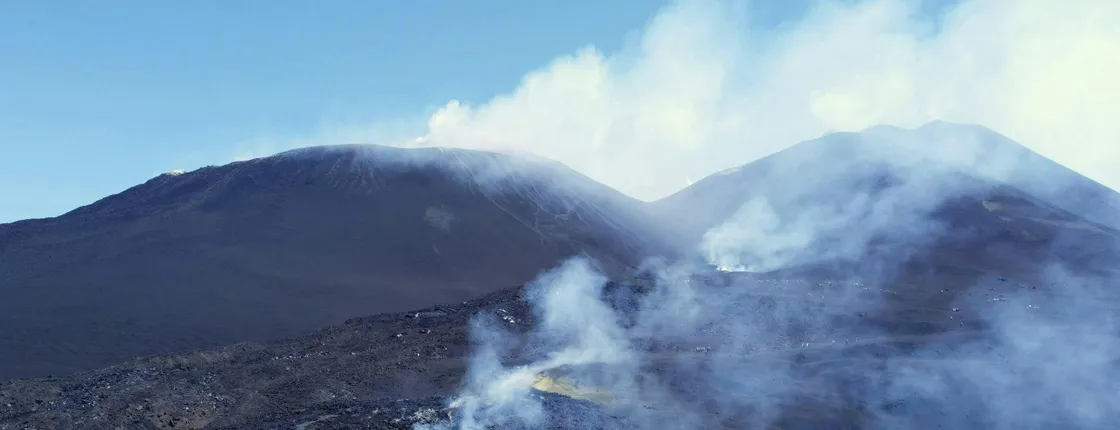 Etna guided summit hiking tour with optional pickup