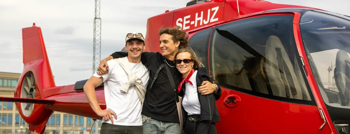 Stockholm 20-minute private helicopter tour