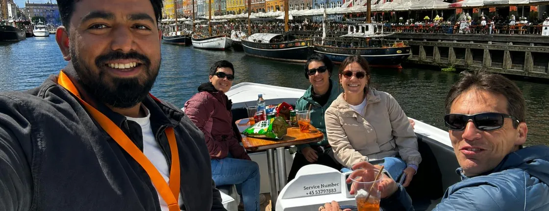 Luxury guided boat tour in Copenhagen