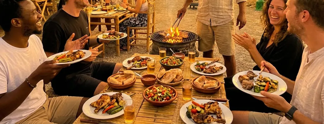 Sandboarding and Moroccan BBQ experience in Agadir