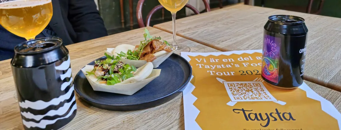 Stockholm Taysta self-guided food tour with four tasting stops