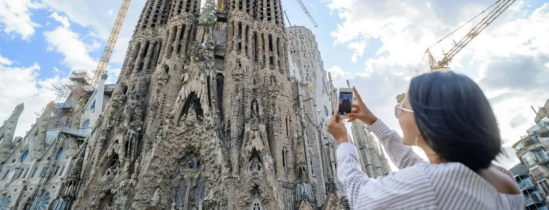 Barcelona full day guided tour from Madrid by high-speed train