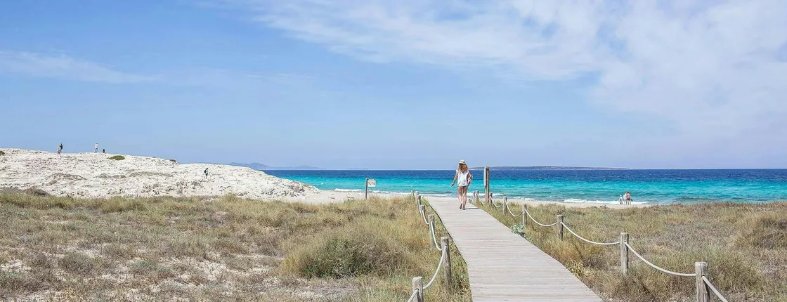 Roundtrip Ferry Santa Eulalia to Formentera with Bike Board Option