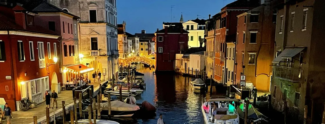 Moonlight boat tour and night cruise in Chioggia