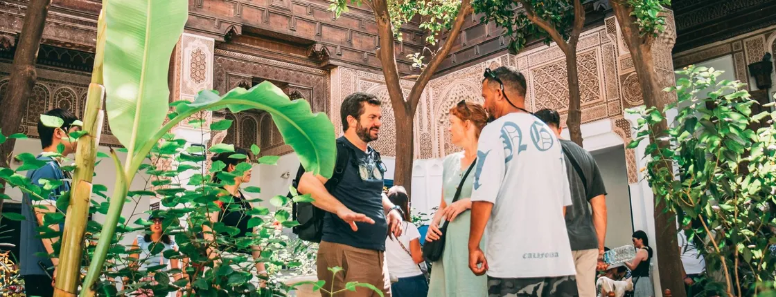Marrakech guided tour with Bahia Palace and Madrasa entry