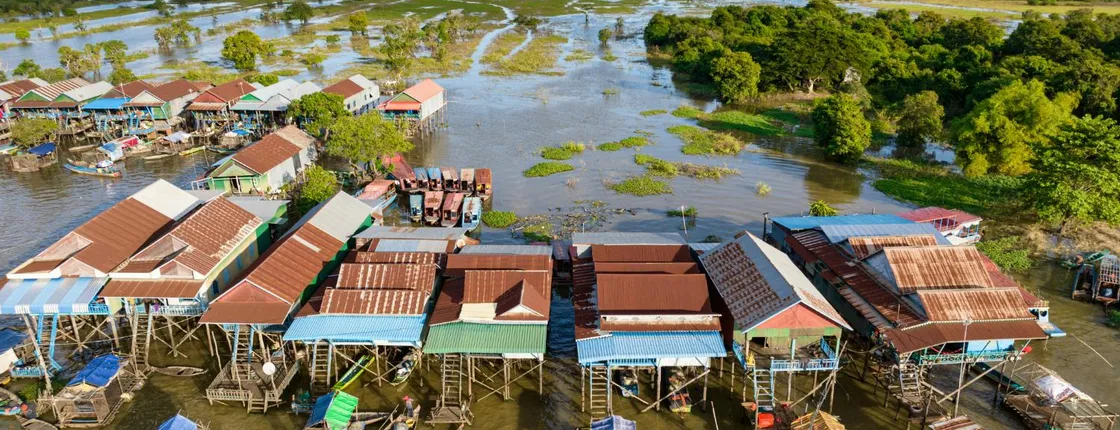 Siem Reap Tonle Sap Lake and floating village tour