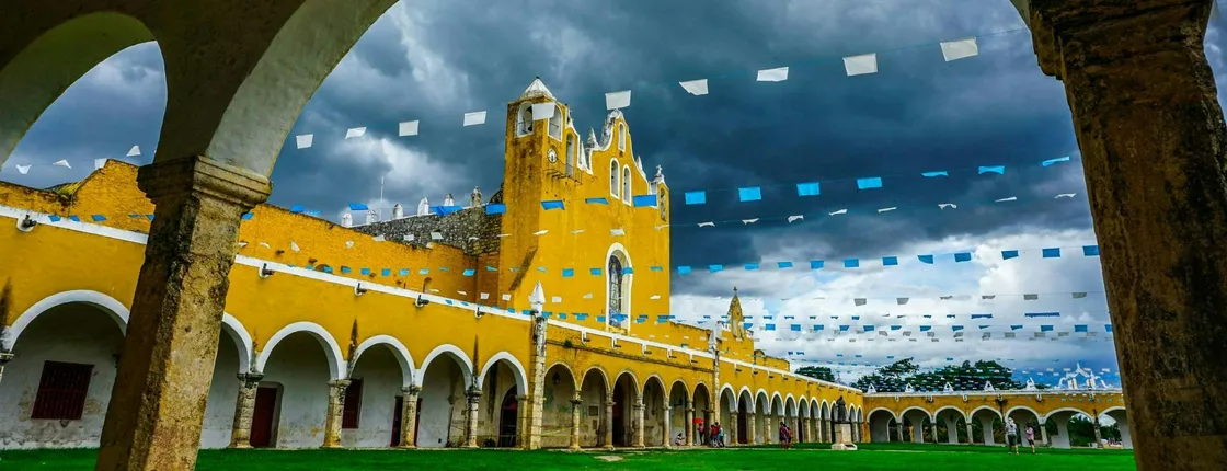 Full-day tour to Izamal and Kimbilá with the Maya Train