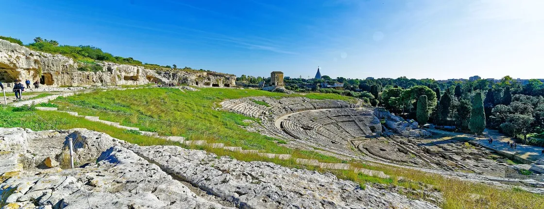 Private Tour of Syracuse's Greek Theatre and Neapolis