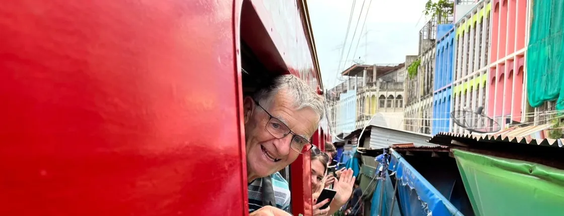 Floating and Railway Markets private tour with coconut farm visit