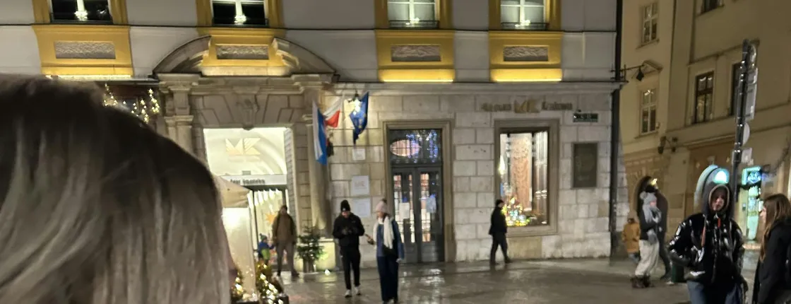 Self-guided exploration game in Kraków