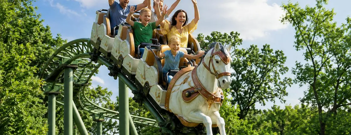 Familypark access with Vienna audio guide and eSIM