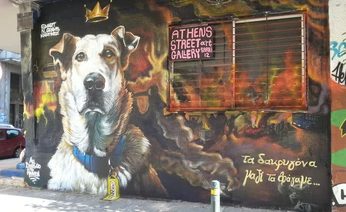 Street art tour of Athens for small groups
