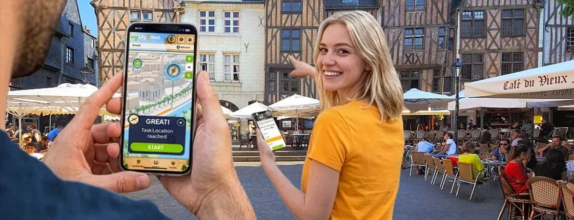 Self-guided digital scavenger hunt in Tours