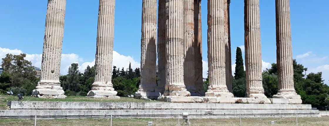 Athens: Temple of Olympian Zeus E-ticket with audio tour on your phone