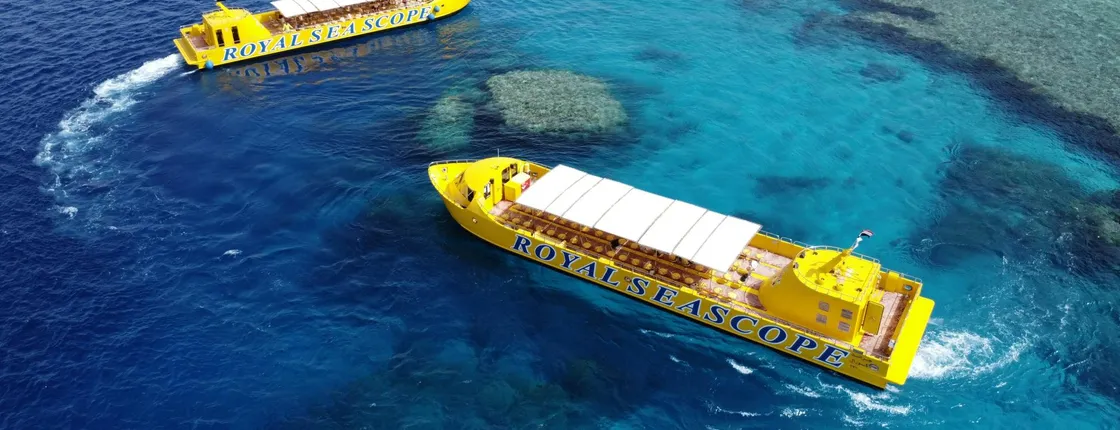 Seascope submarine cruise from Sharm El Sheikh