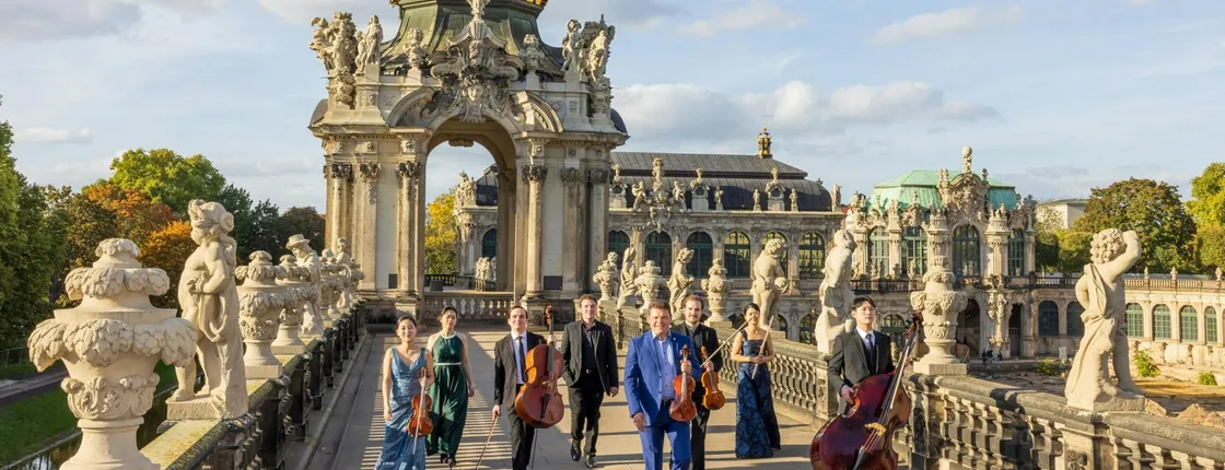 Classical gala concert at the Wallpavillion in Dresden Zwinger Palace