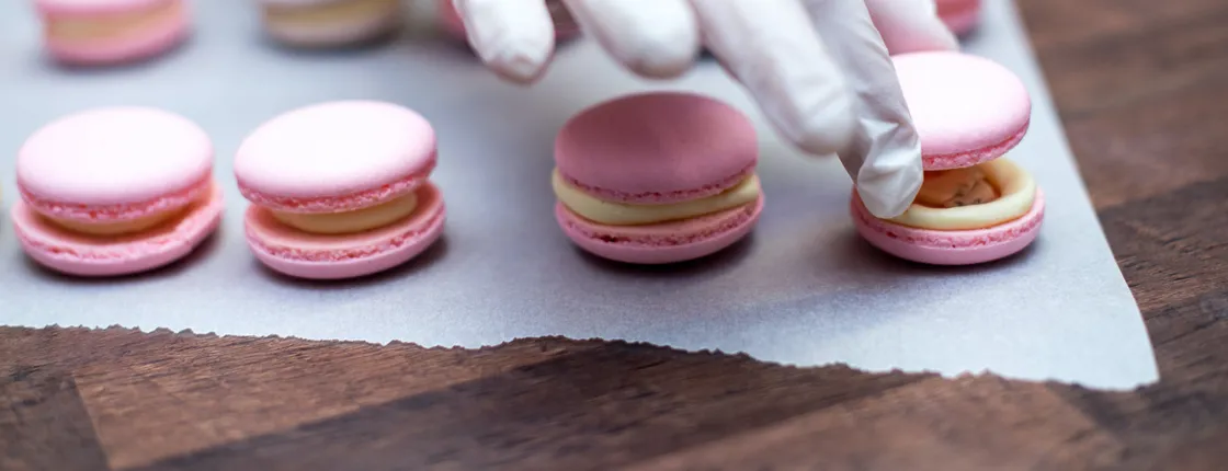 Macaron baking class with a Parisian chef