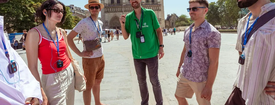 Notre-Dame de Paris exterior guided tour and interior audio tour