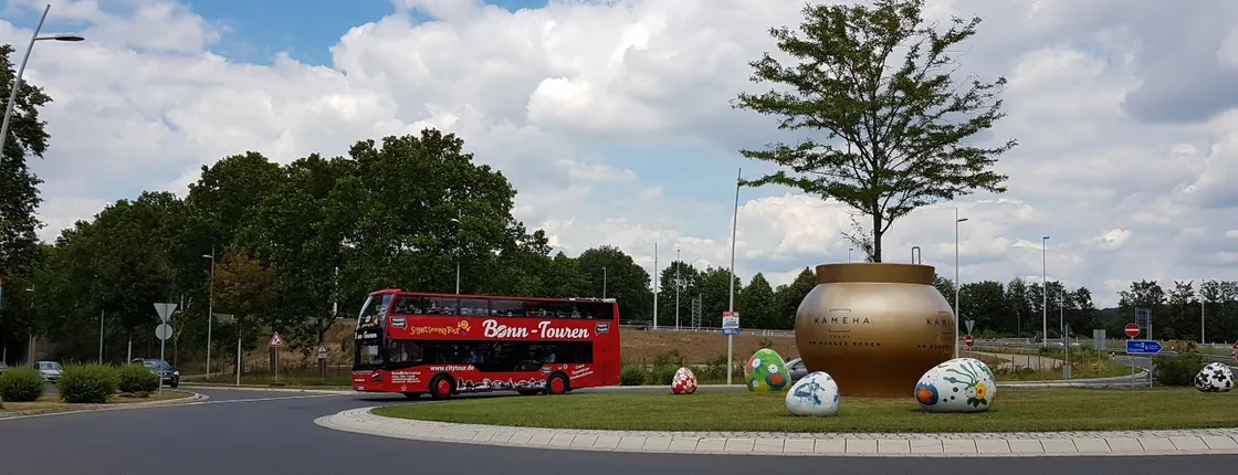 24-hour Bonn hop-on hop-off bus tour