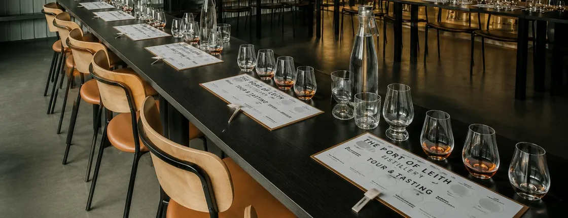 The Port of Leith Distillery tour and tasting with eSIM