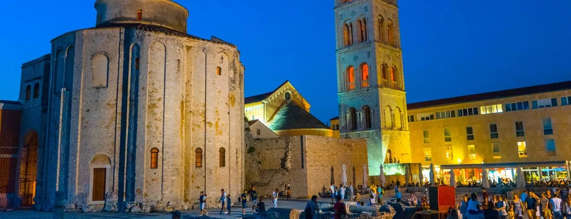 Zadar's Old Town evening guided walking tour